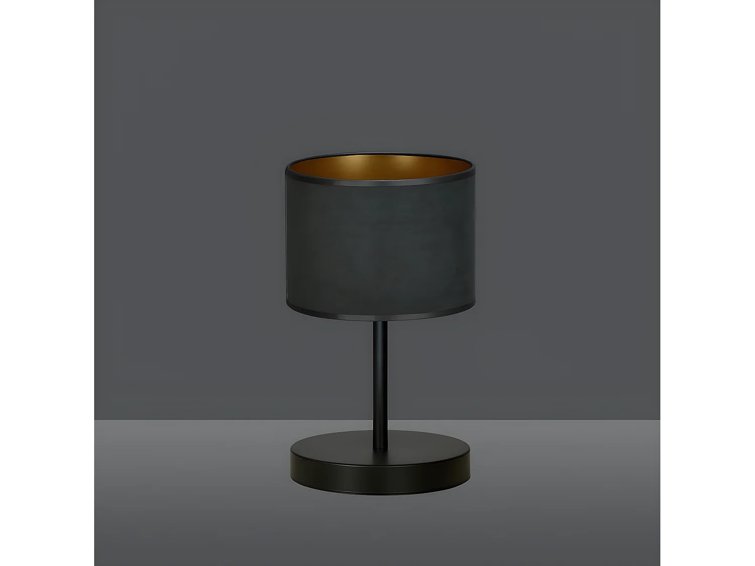 Tafellamp Hilde, Zwart, 20x34x18 cm, Seven Design