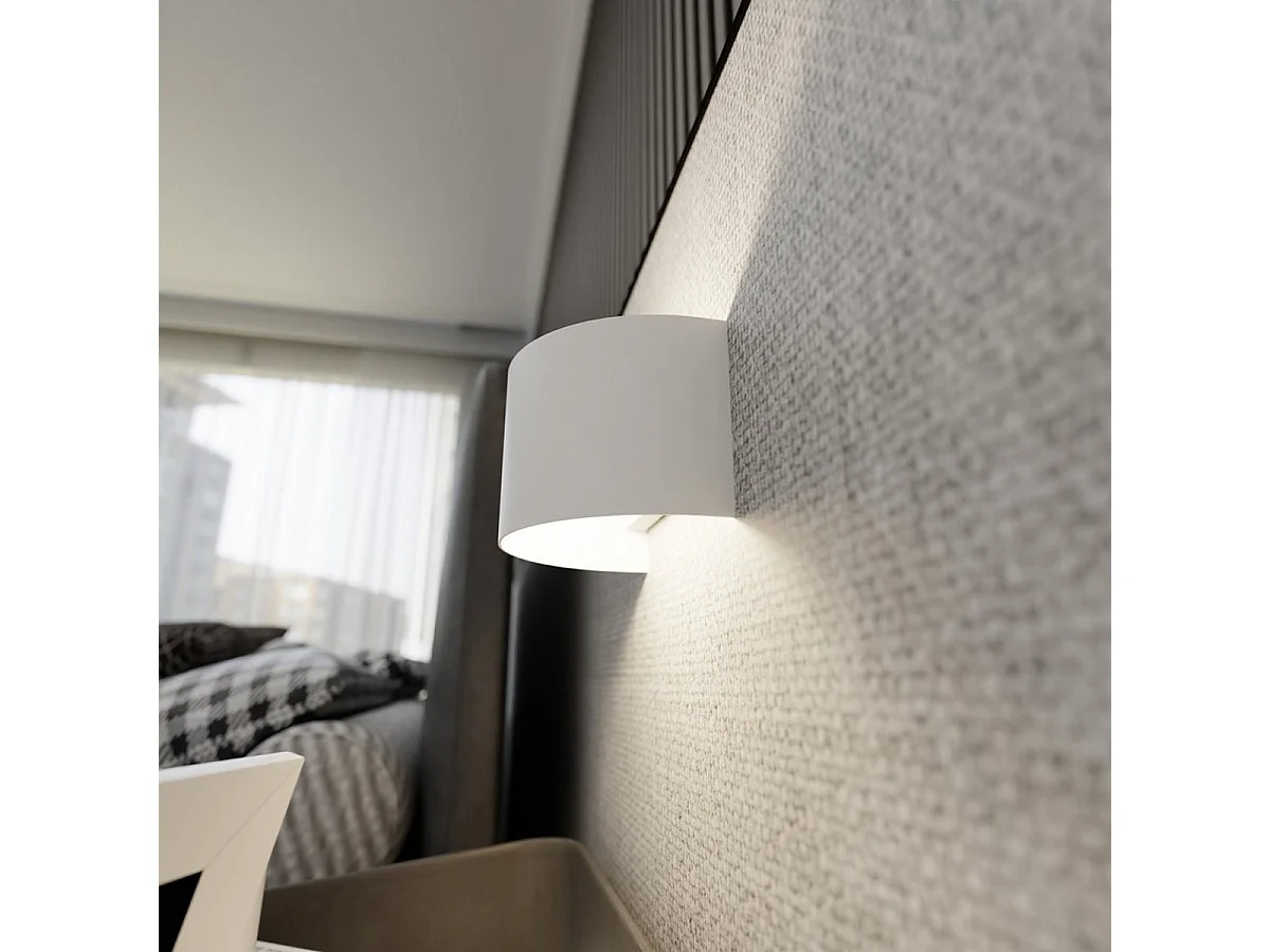 Wandlamp Fold, Wit, 20x14x13 cm, EPIKASA