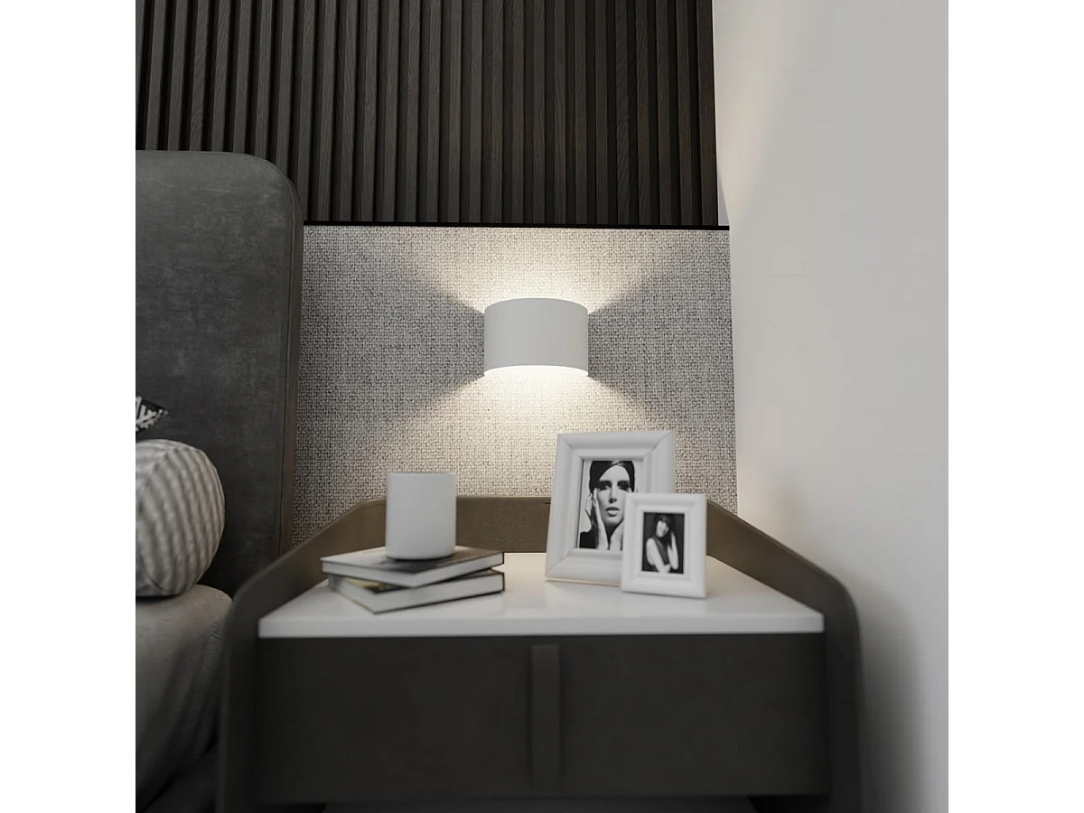 Applique Fold, Blanc, 20x14x13 cm, Seven Design