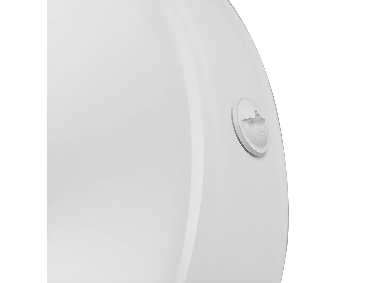 Applique Ellie, Blanc, 22x22x24 cm, Seven Design