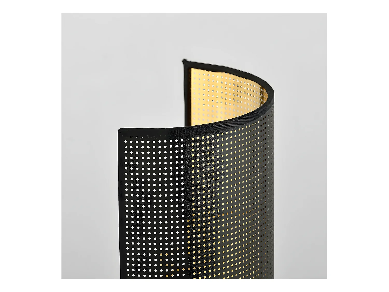 Candeeiro de Parede Aston, Preto, 18x32x8 cm, EPIKASA