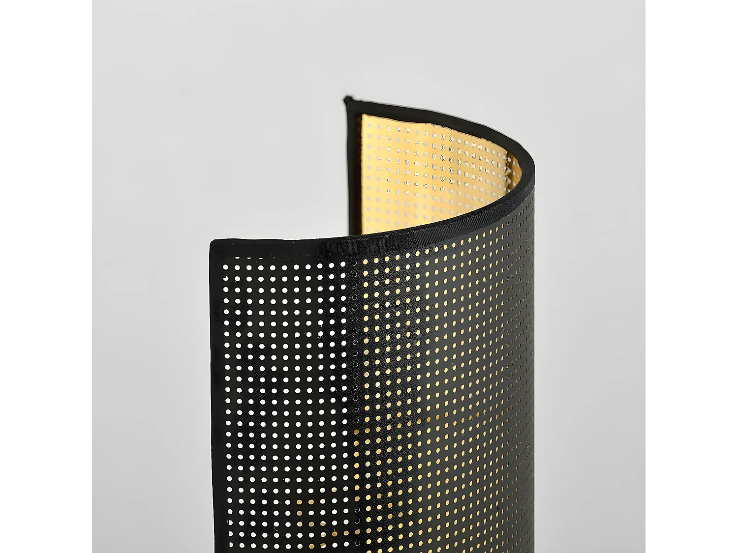 Applique Aston, Noir, 18x32x8 cm, Seven Design