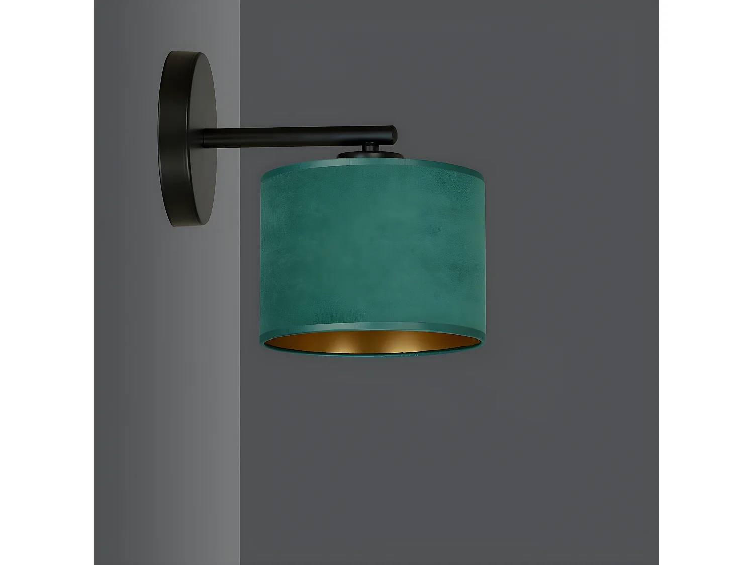 Applique Hilde, Vert, 27x24x20 cm, Seven Design