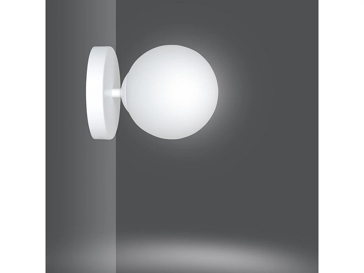 Applique Kalfor, Blanc, 15x15x18 cm, Seven Design