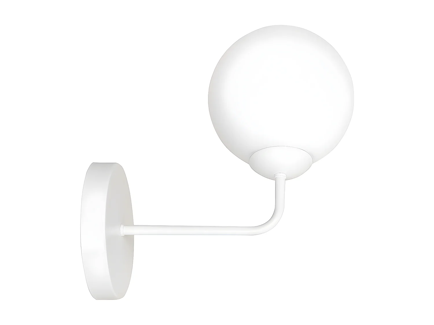 Wandlamp Selbi, Wit, 16x20x14 cm, Seven Design