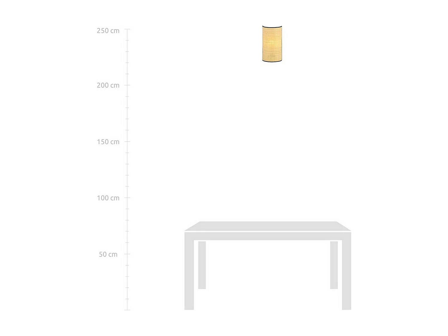 Applique Aston, Beige, 18x32x8 cm, EPIKASA