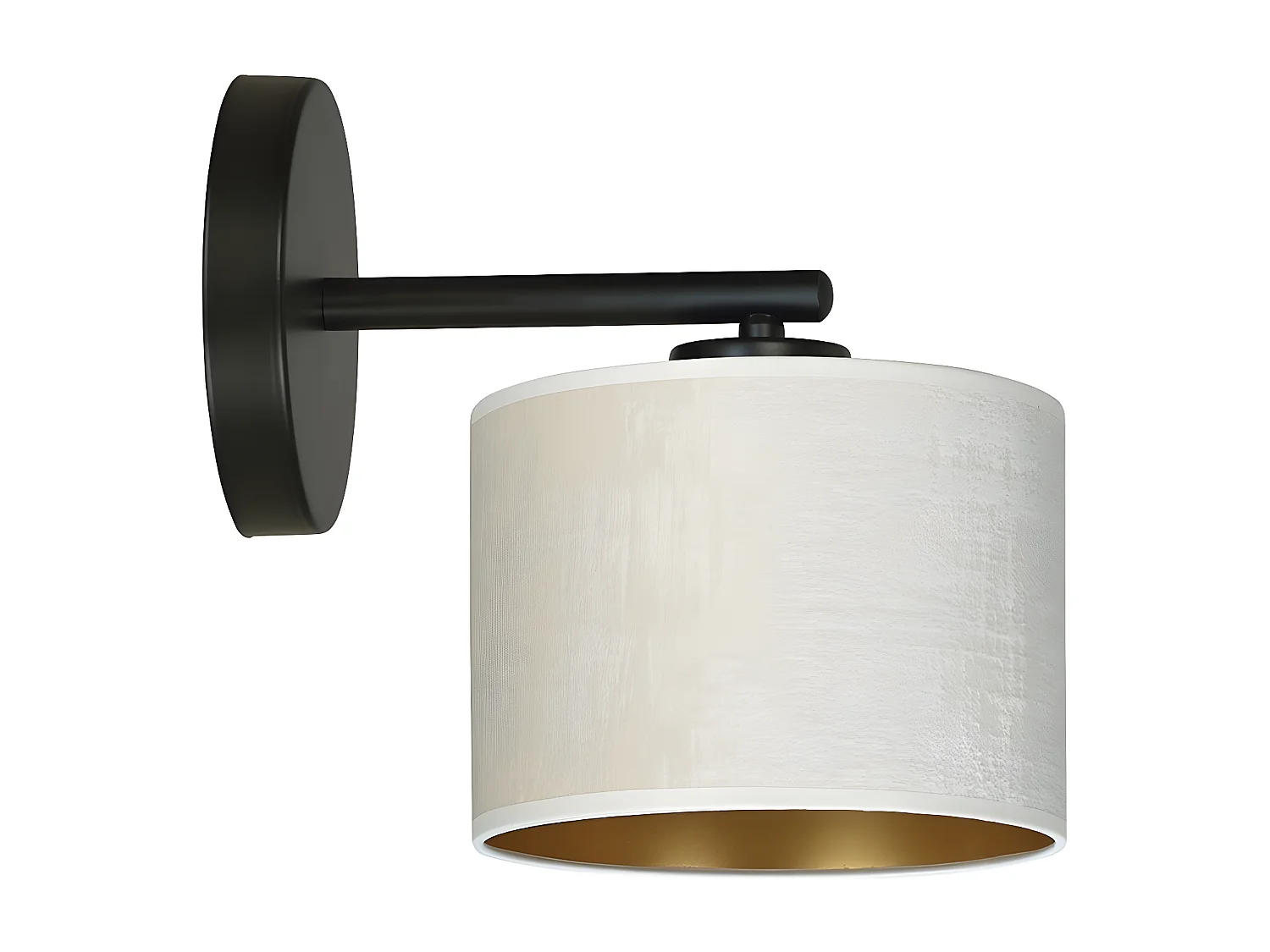 Wandlamp Hilde, Wit, 27x24x20 cm, Seven Design