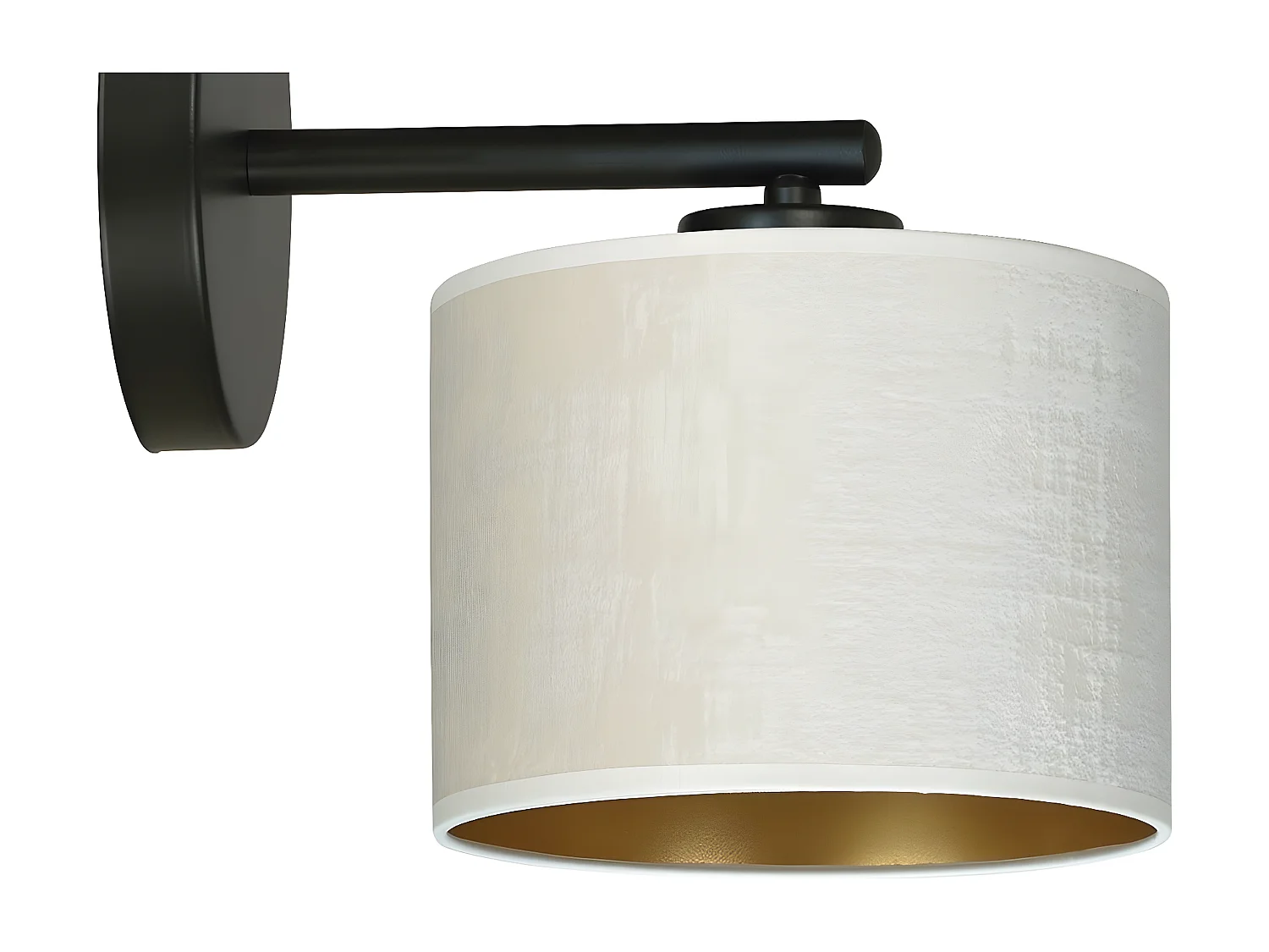 Wandlamp Hilde, Wit, 27x24x20 cm, Seven Design