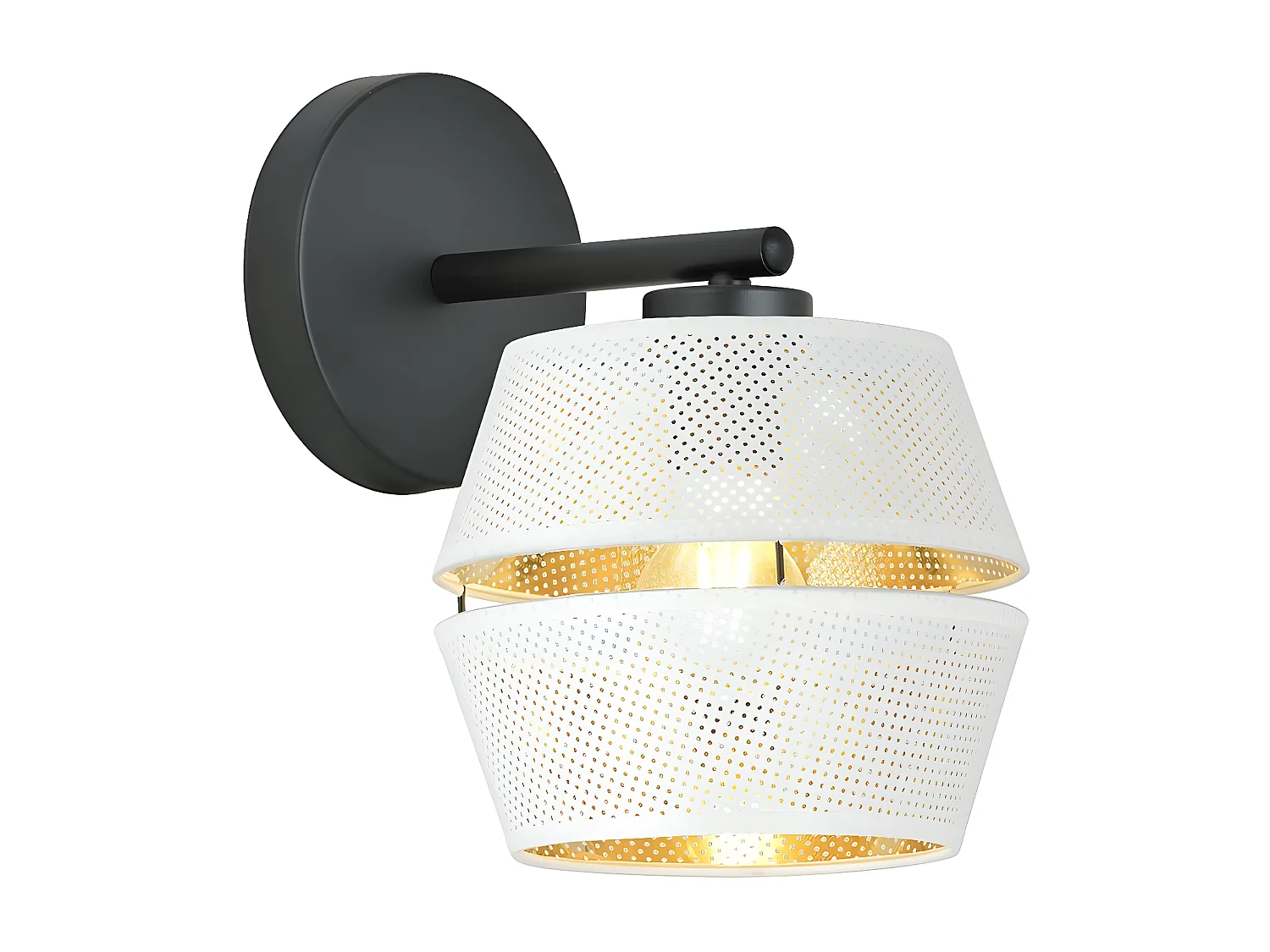 Applique Malia, Blanc, 20x25x20 cm, Seven Design