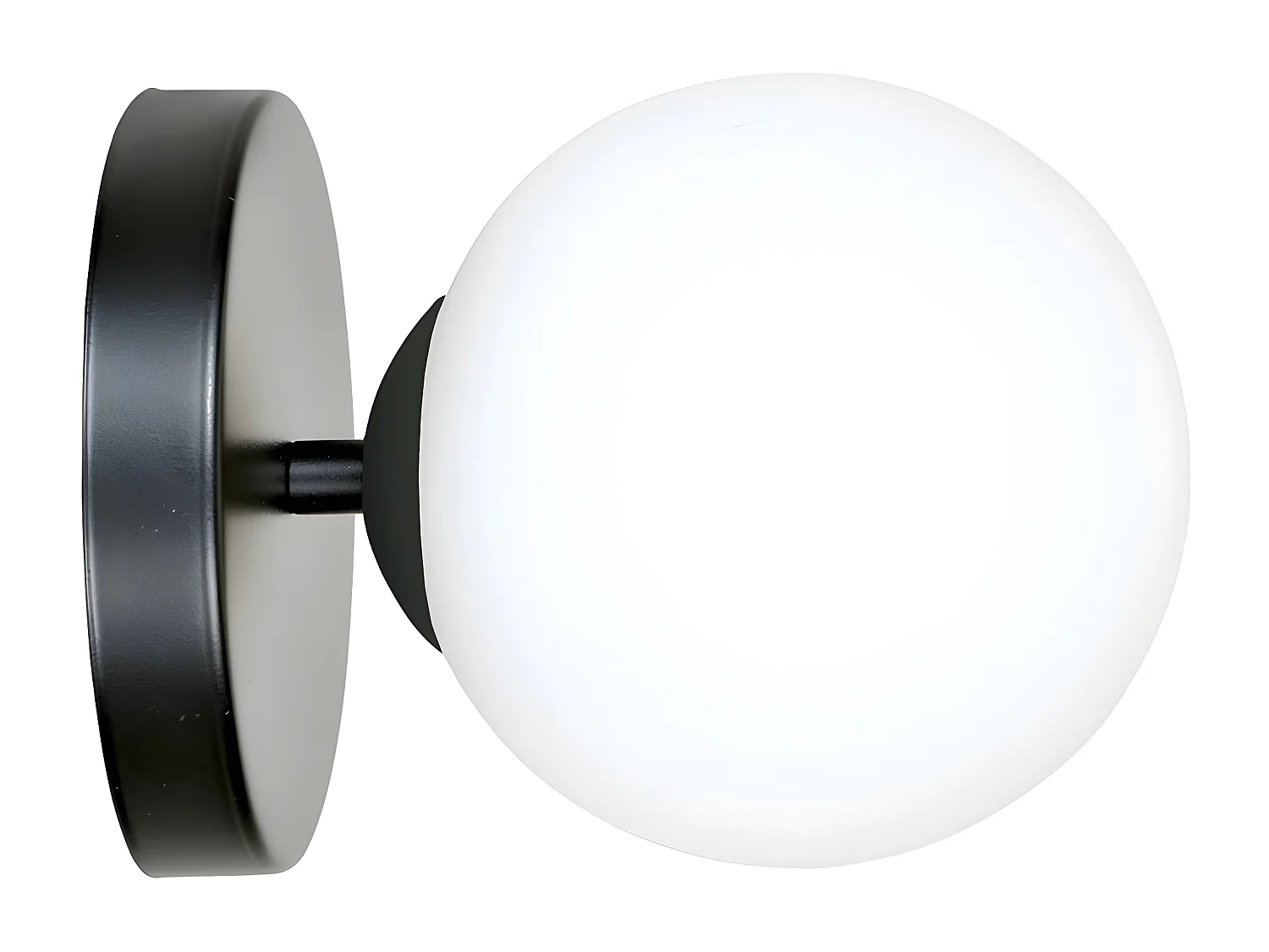 Applique Bior, Noir, 15x15x18 cm, EPIKASA