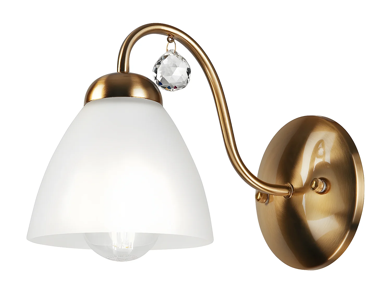 Applique Miranda, Laiton, 14x14x20 cm, Seven Design