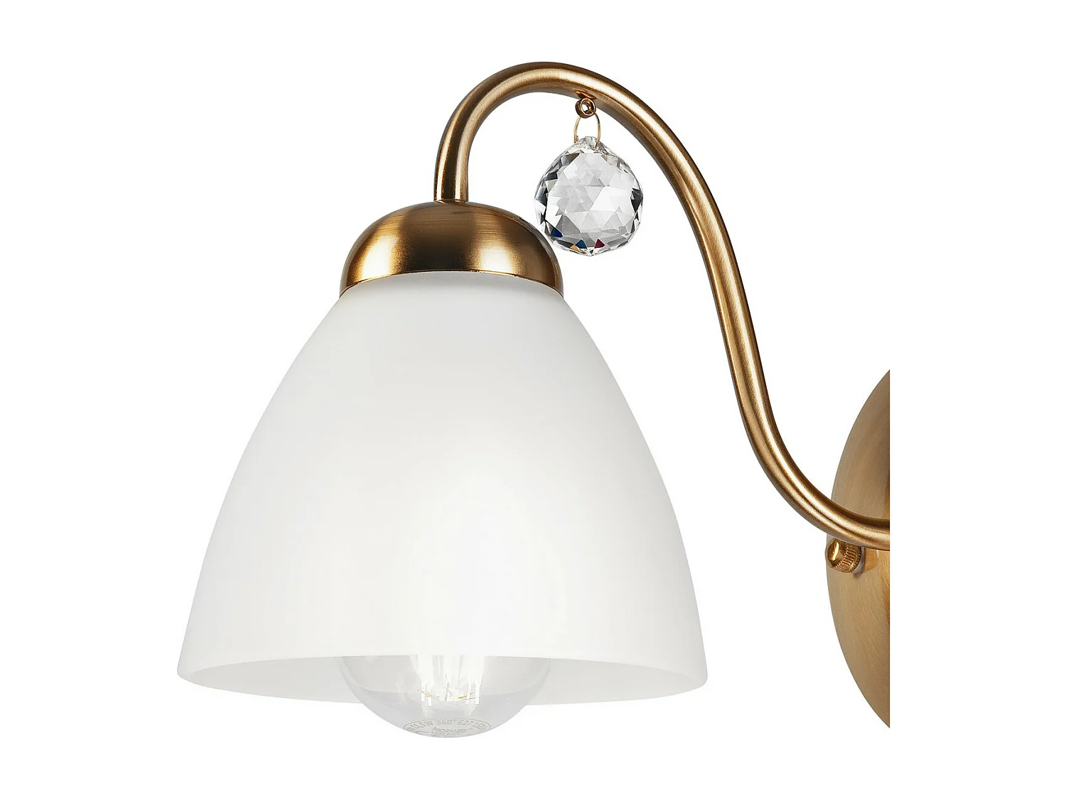 Applique Miranda, Laiton, 14x14x20 cm, Seven Design