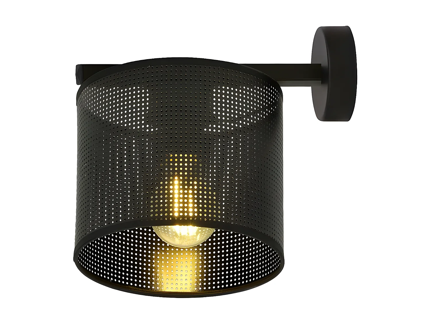 Applique Jordan, Noir, 23x22x23 cm, Seven Design