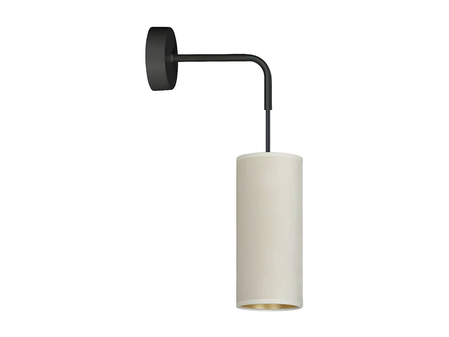 Applique Bente, Blanc, 10x40x18 cm, EPIKASA