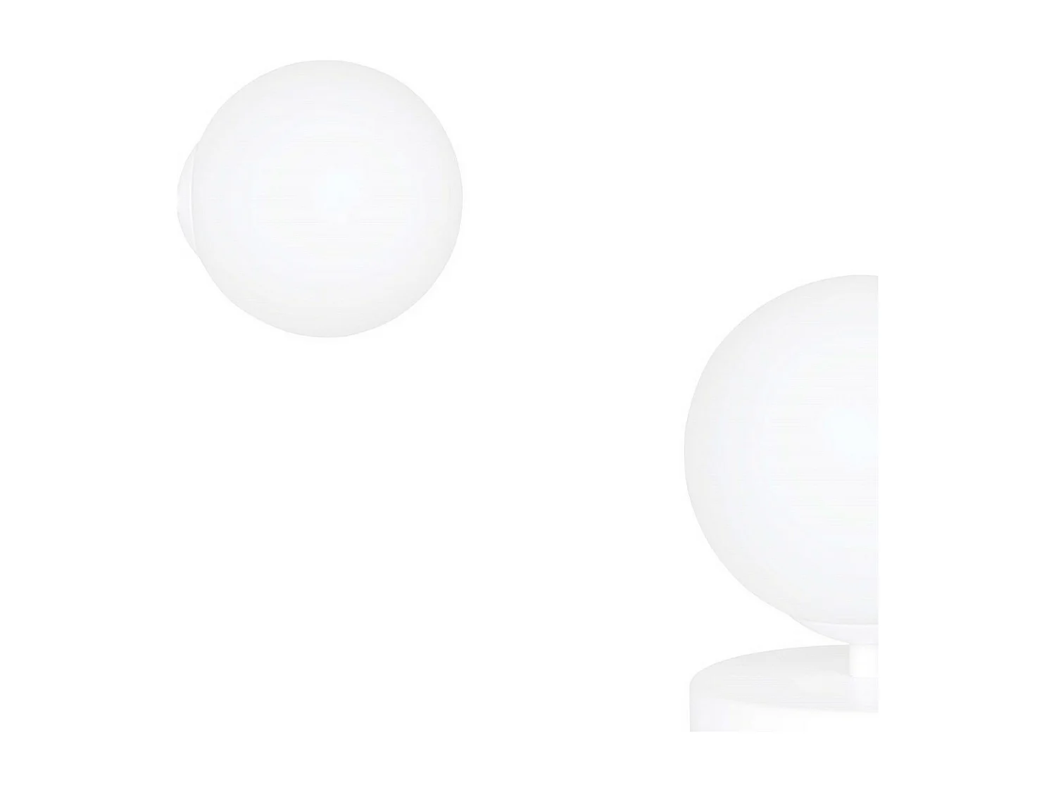 Applique Halldor, Blanc, 15x15x18 cm, EPIKASA