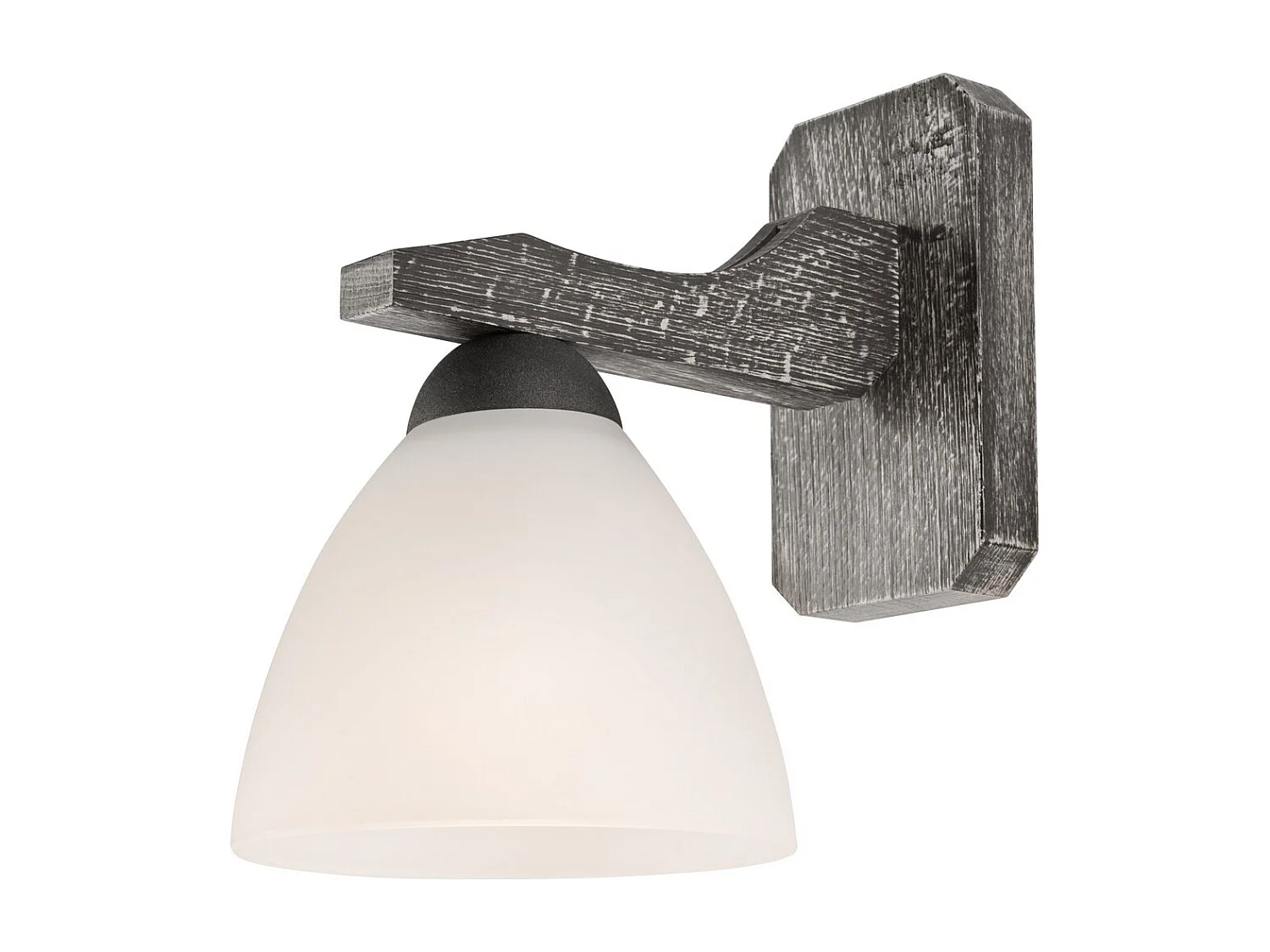 Wandlamp Adriano, Grijs, 21x21x21 cm, EPIKASA