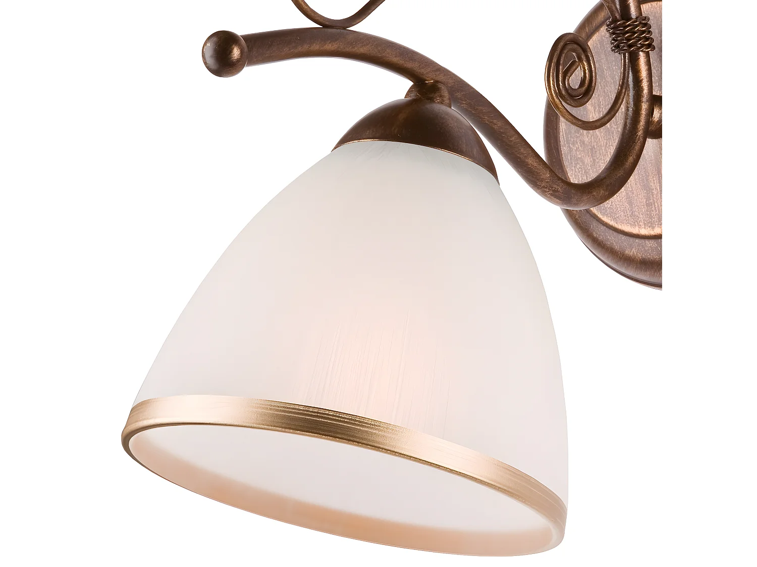 Wandlamp Retrò, Bruin, 25x25x30 cm, Seven Design