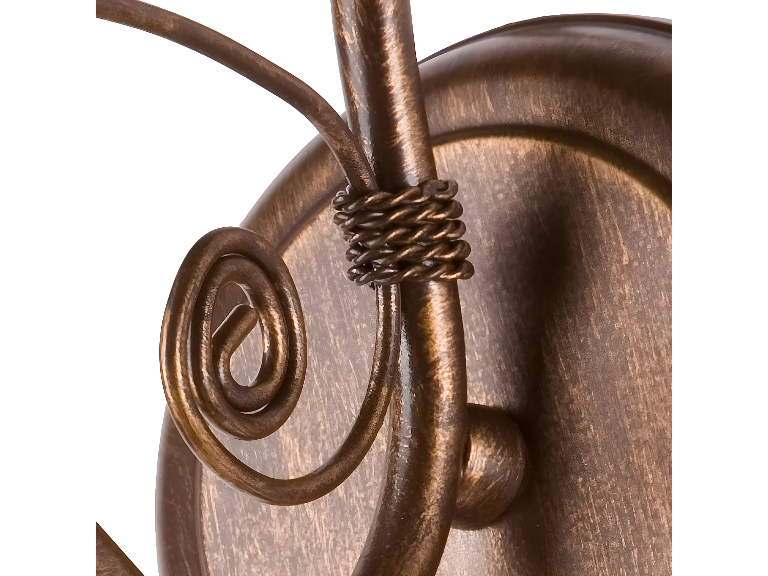 Wandlamp Retrò, Bruin, 25x25x30 cm, Seven Design