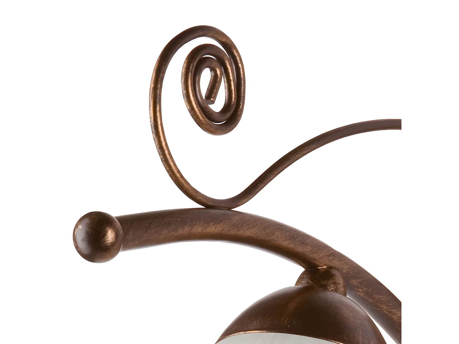 Applique Retrò, Marron, 25x25x30 cm, Seven Design