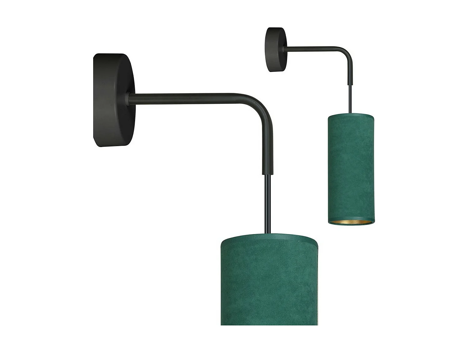 Applique Bente, Vert, 10x40x18 cm, EPIKASA