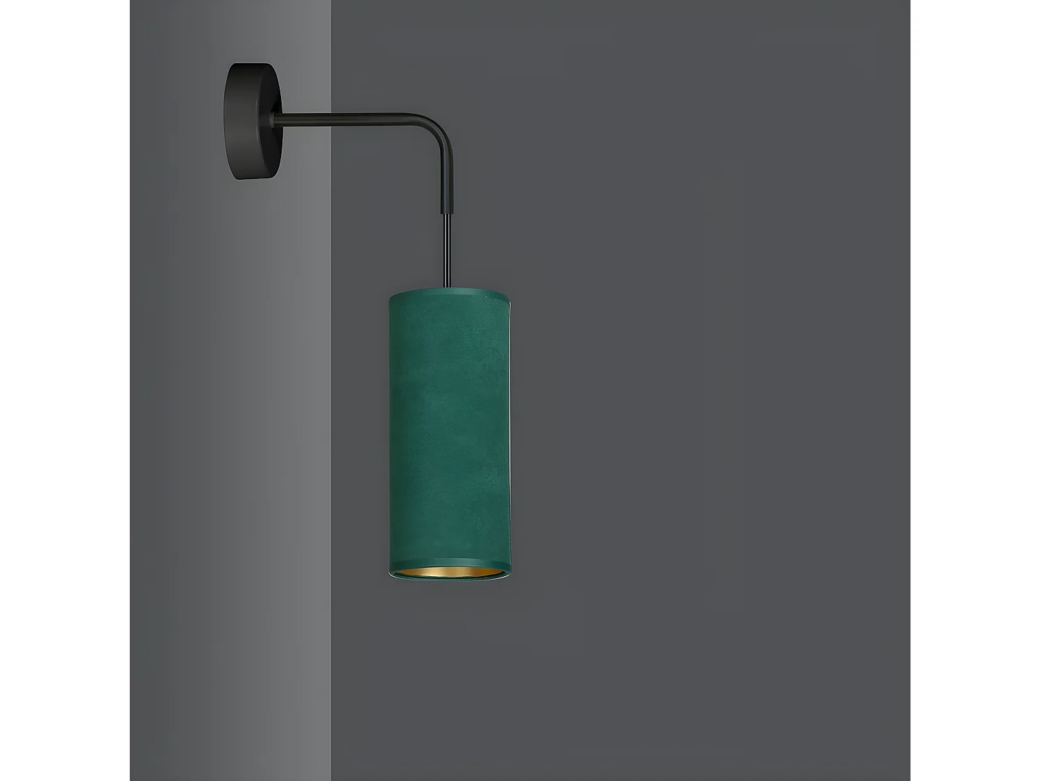 Applique Bente, Vert, 10x40x18 cm, EPIKASA