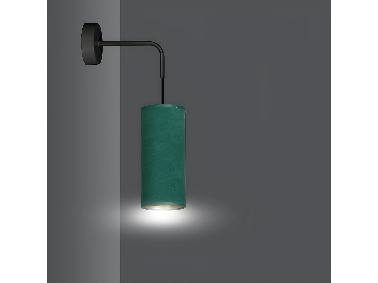 Applique Bente, Vert, 10x40x18 cm, EPIKASA