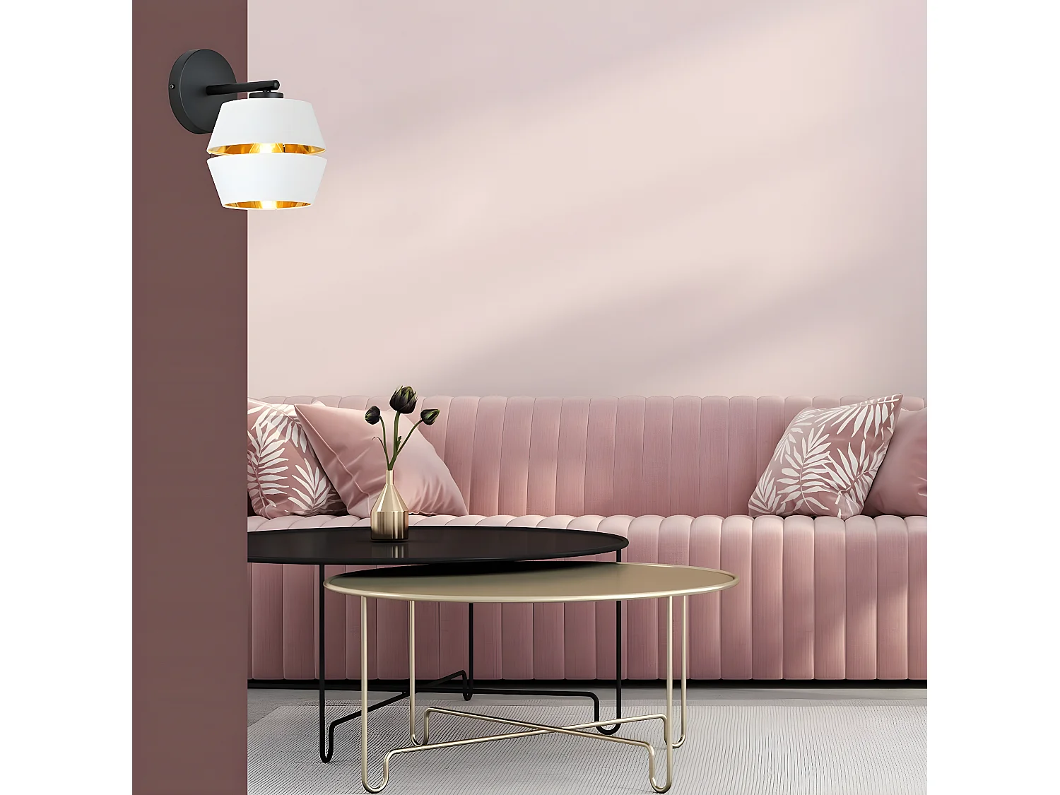 Applique Piano, Blanc, 20x25x20 cm, Seven Design