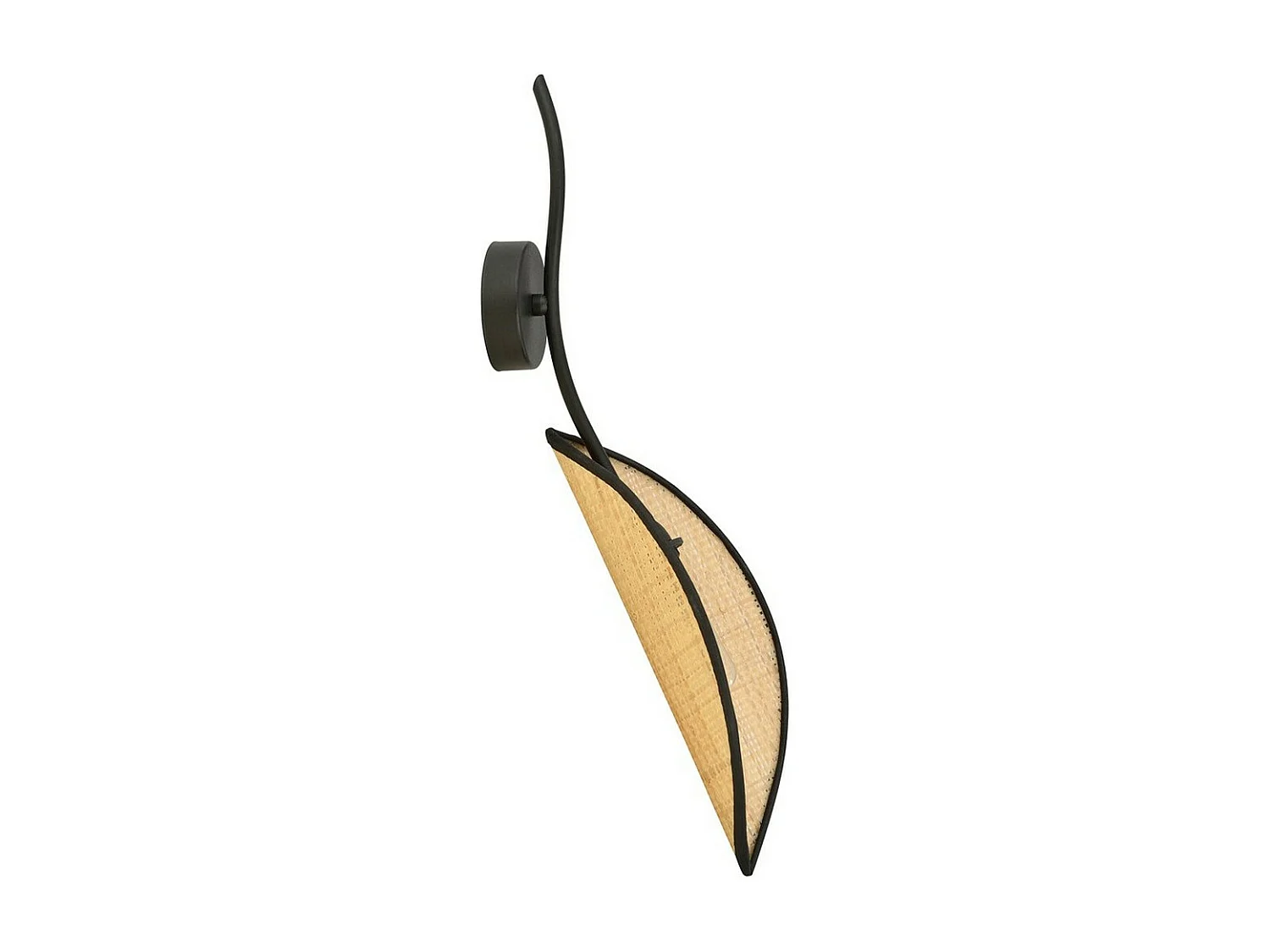 Lampada a Parete Lotus, Marrone, 12x51x12 cm, Seven Design