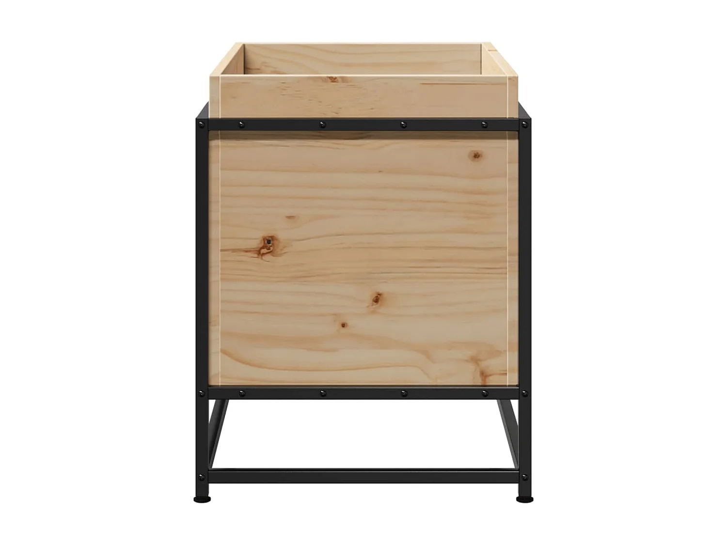 Jardinière 60x40x50 cm bois de pin massif