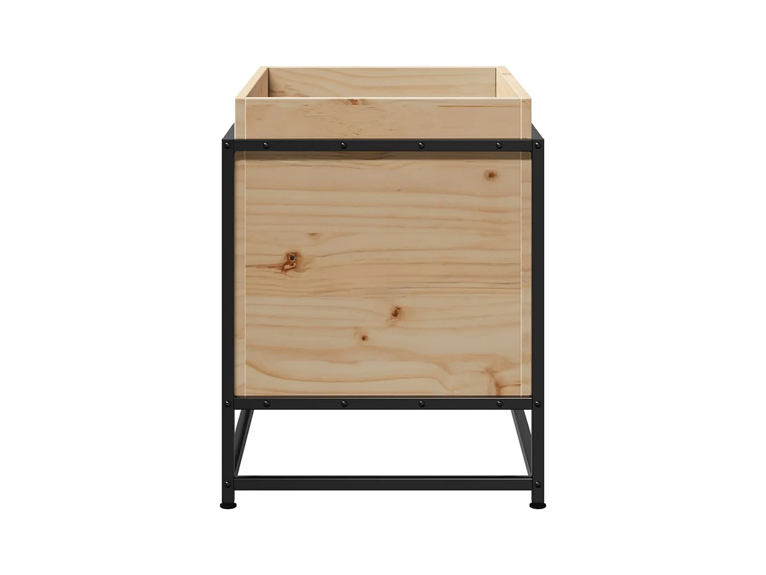 Jardinière 60x40x50 cm bois de pin massif