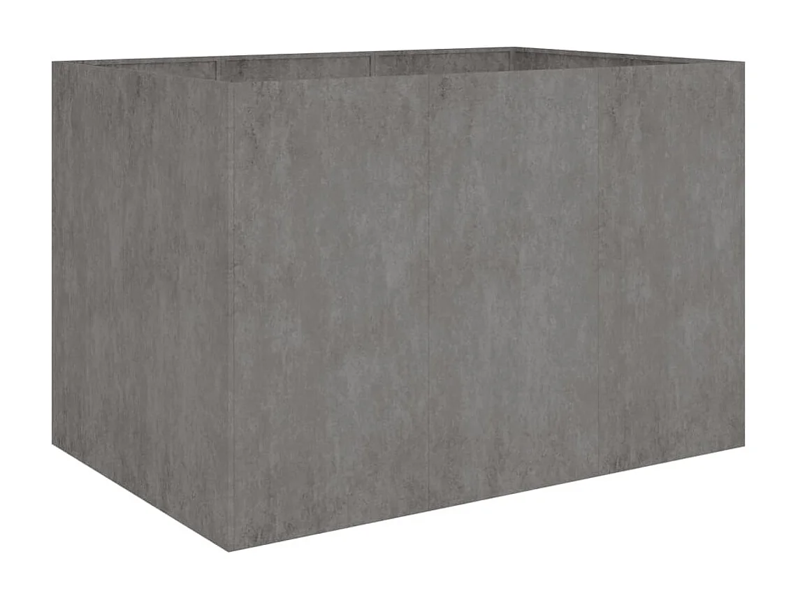 Lit surélevé de jardin 120x80x80 cm acier corten