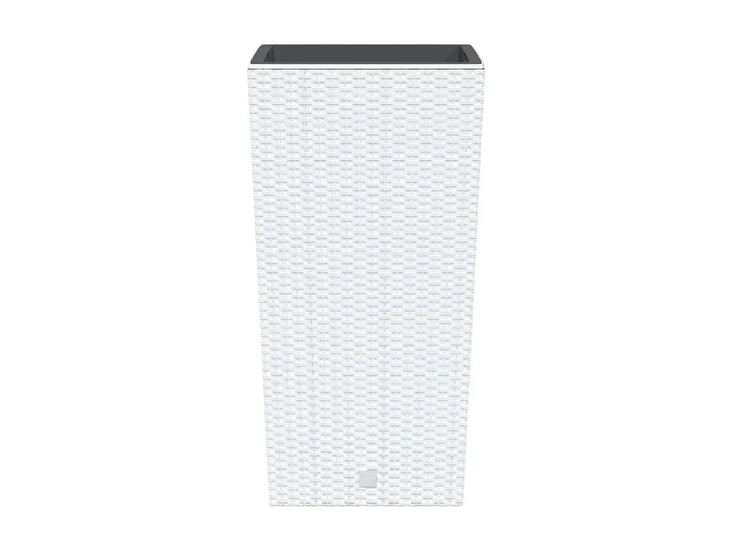 Jardinière et intérieur amovible blanc 21 /49 L rotin PP