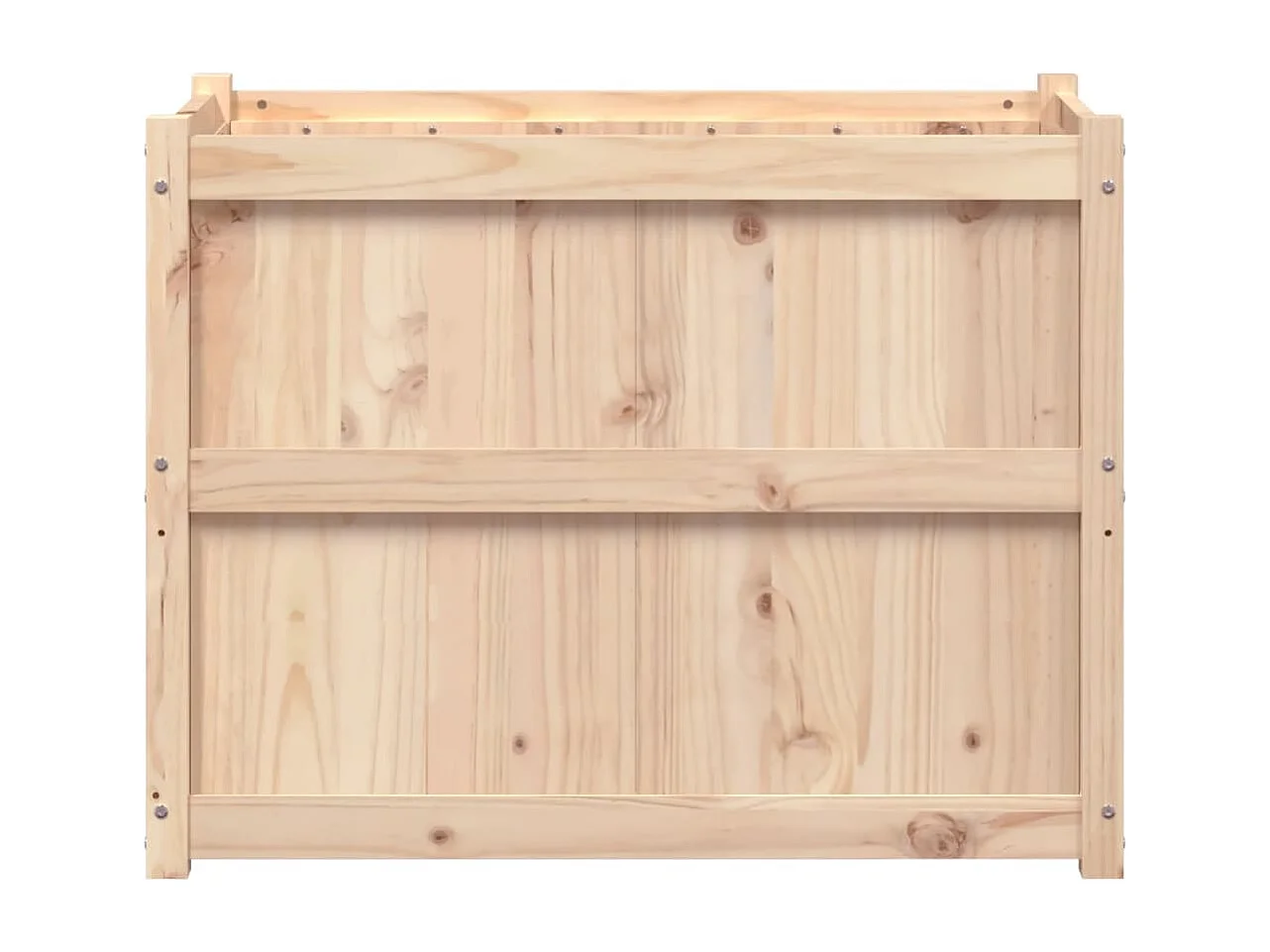 Jardinière 90x50x70 cm bois de pin massif