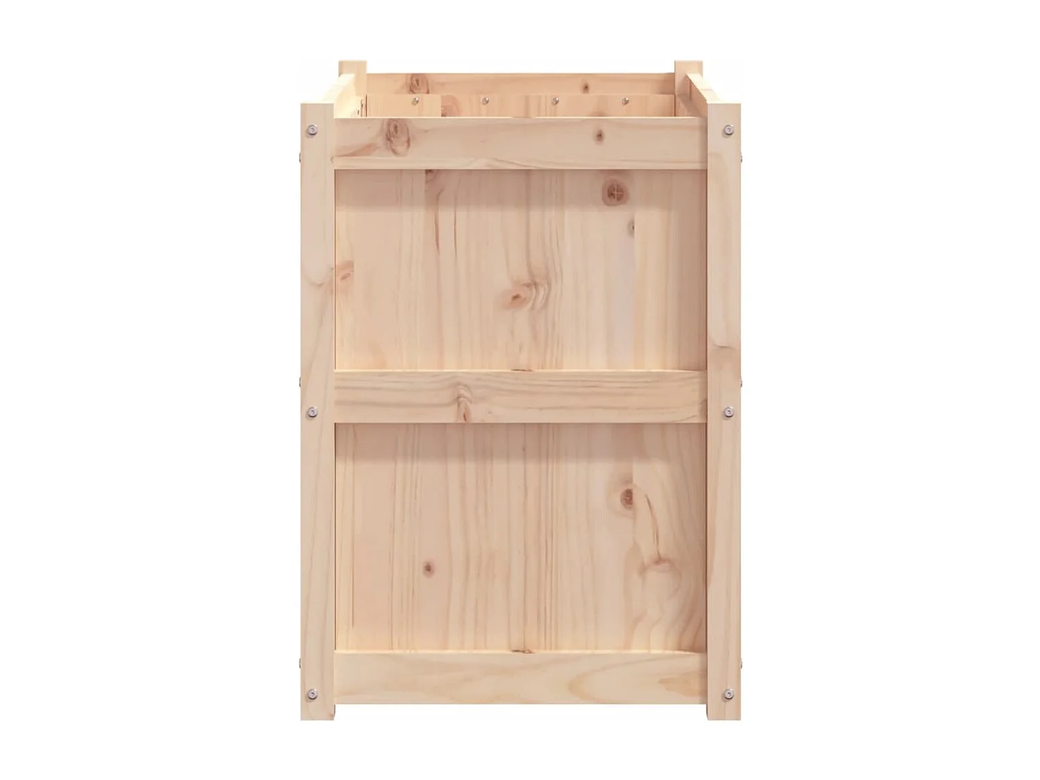 Jardinière 90x50x70 cm bois de pin massif