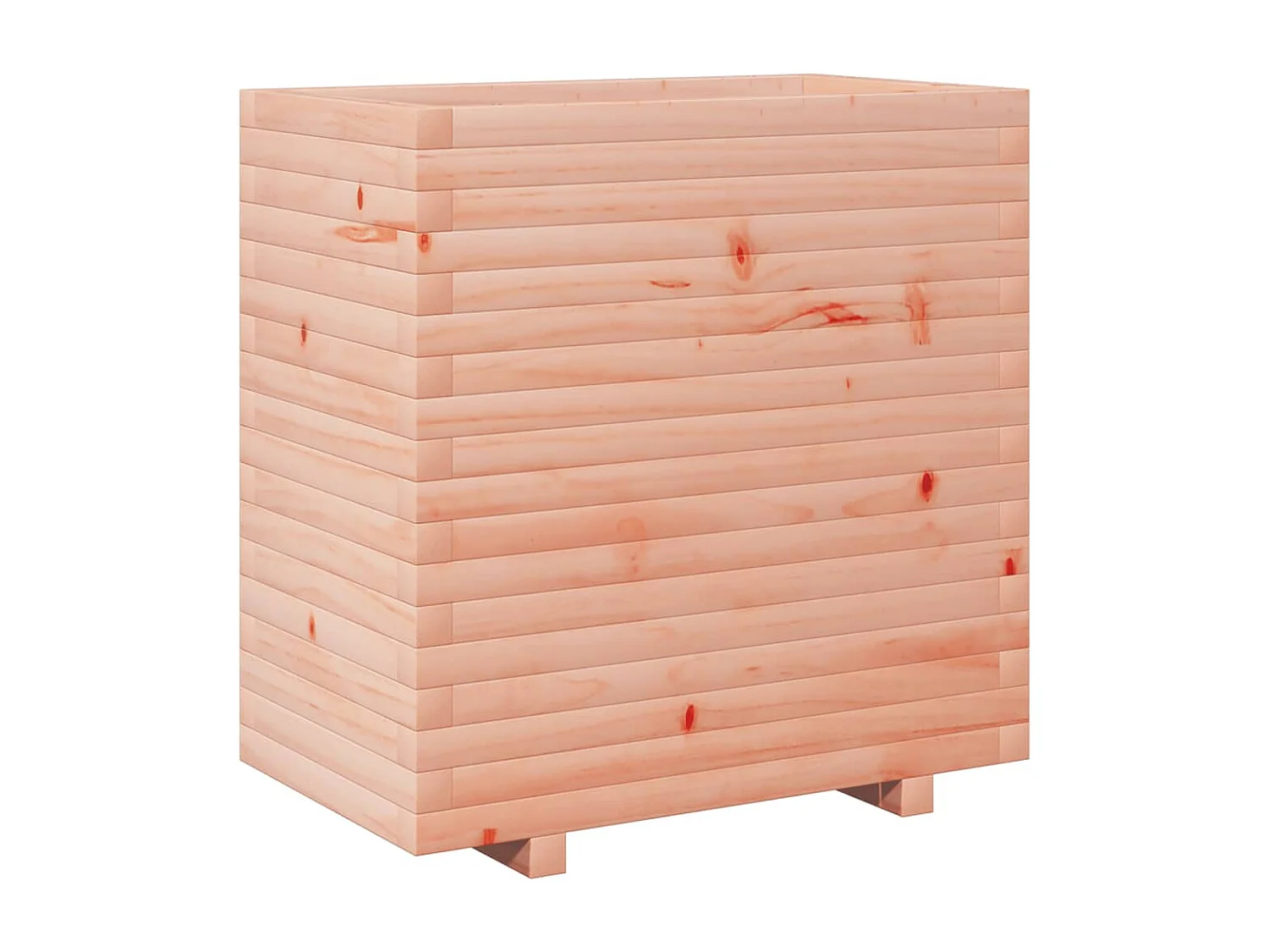 Vaso/floreira de jardim 70x40x72,5 cm madeira de douglas maciça