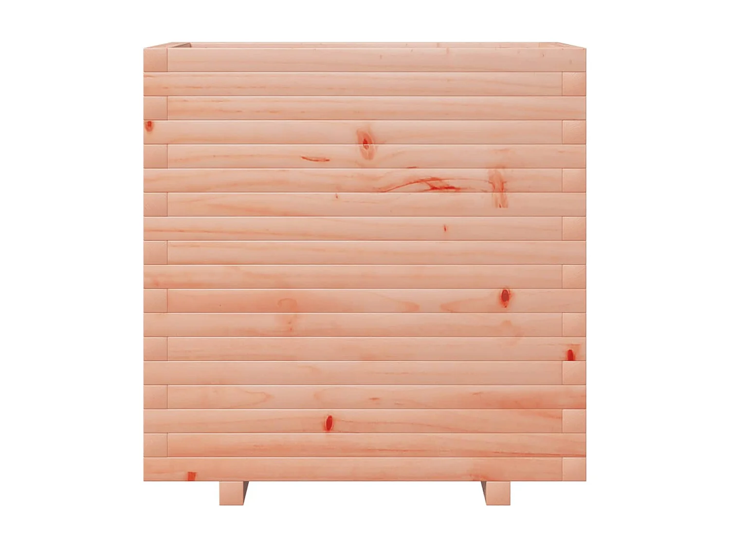 Vaso/floreira de jardim 70x40x72,5 cm madeira de douglas maciça