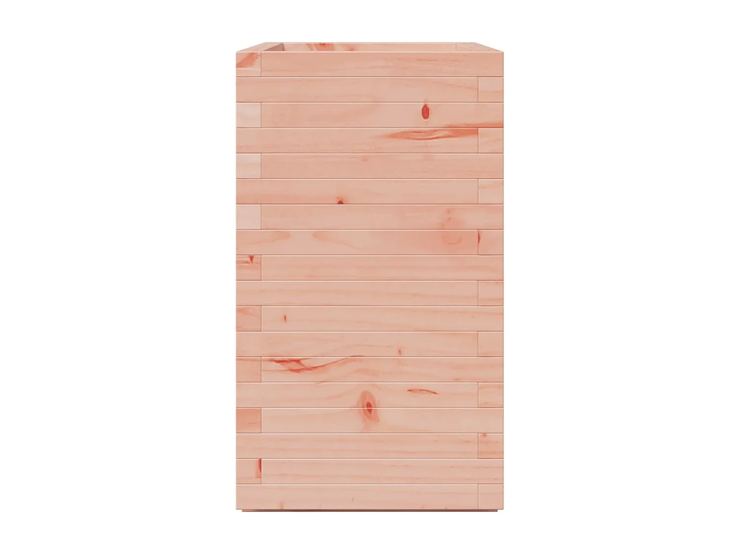 Vaso/floreira de jardim 70x40x72,5 cm madeira de douglas maciça