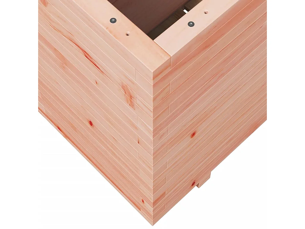 Vaso/floreira de jardim 70x40x72,5 cm madeira de douglas maciça