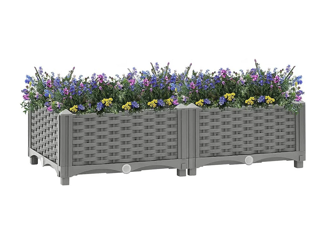 Arriate polipropileno 80x40x23 cm