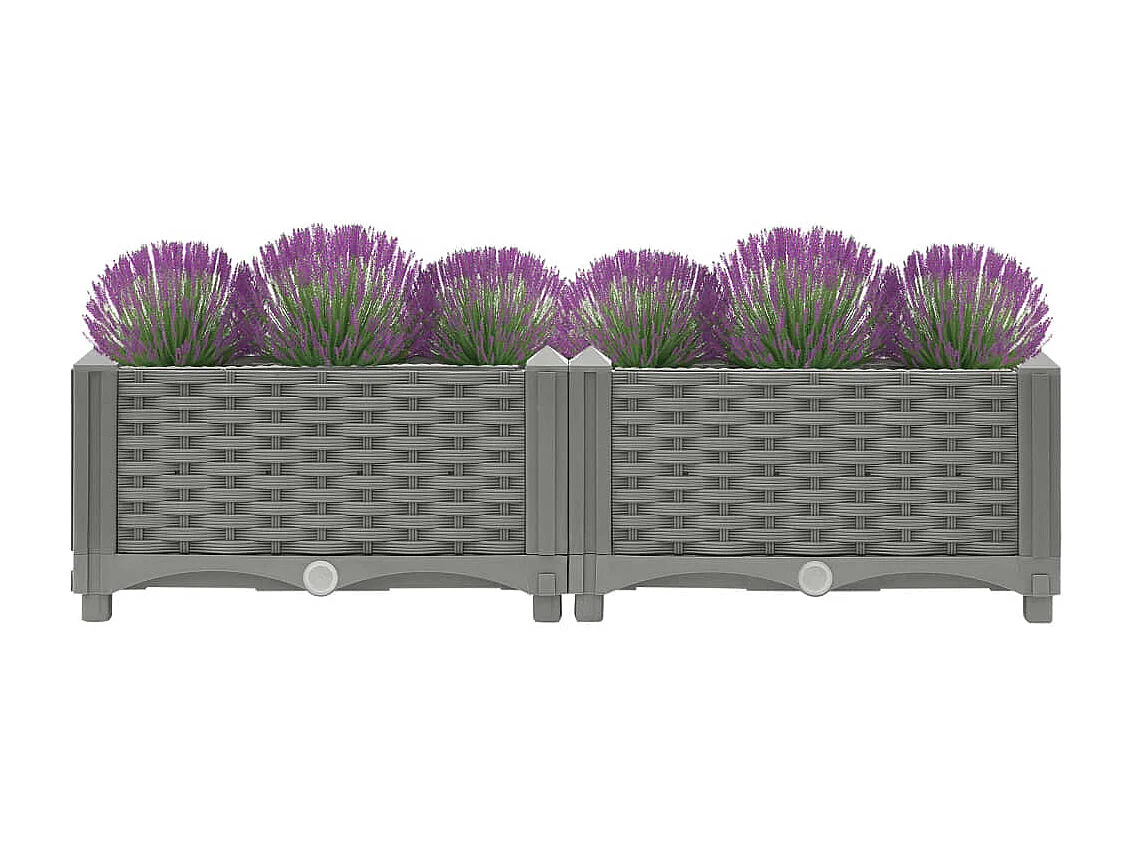 Arriate polipropileno 80x40x23 cm