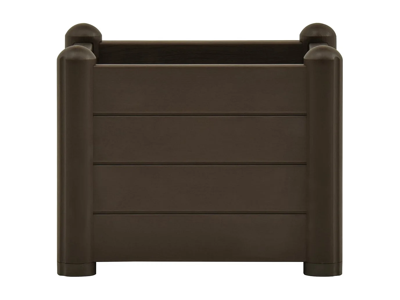 Lit surélevé de jardin PP Moka 43x43x35 cm