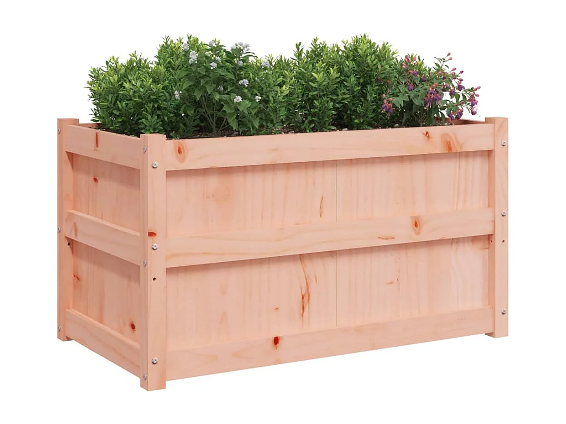 Jardinière 90x50x50 cm bois massif douglas