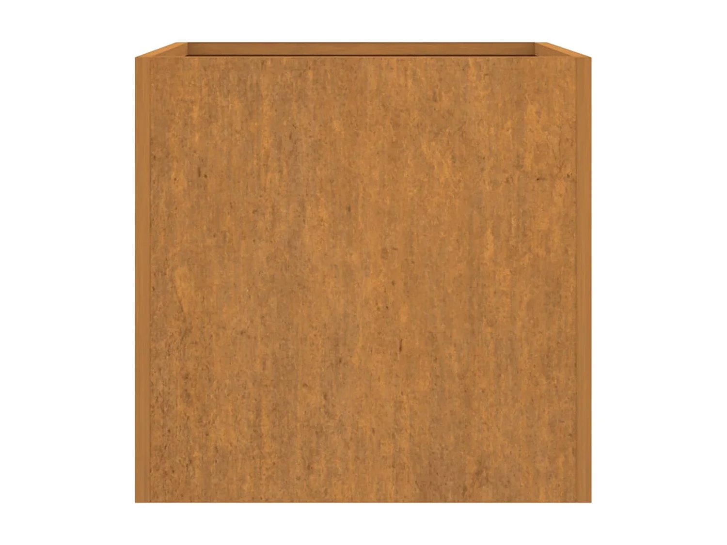 Jardinière 62x47x46 cm acier corten