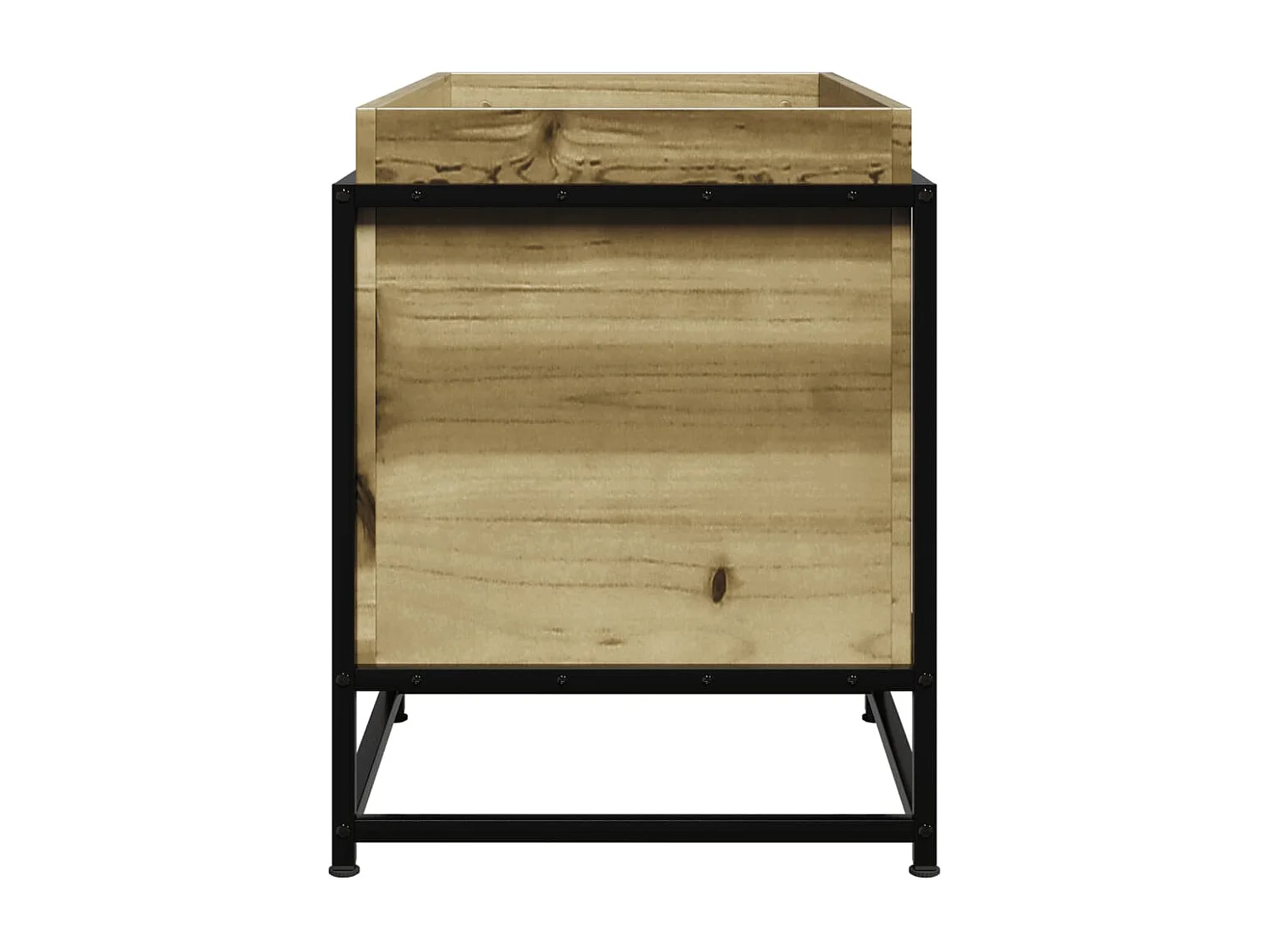 Jardinière 80x40x50 cm bois de pin imprégné