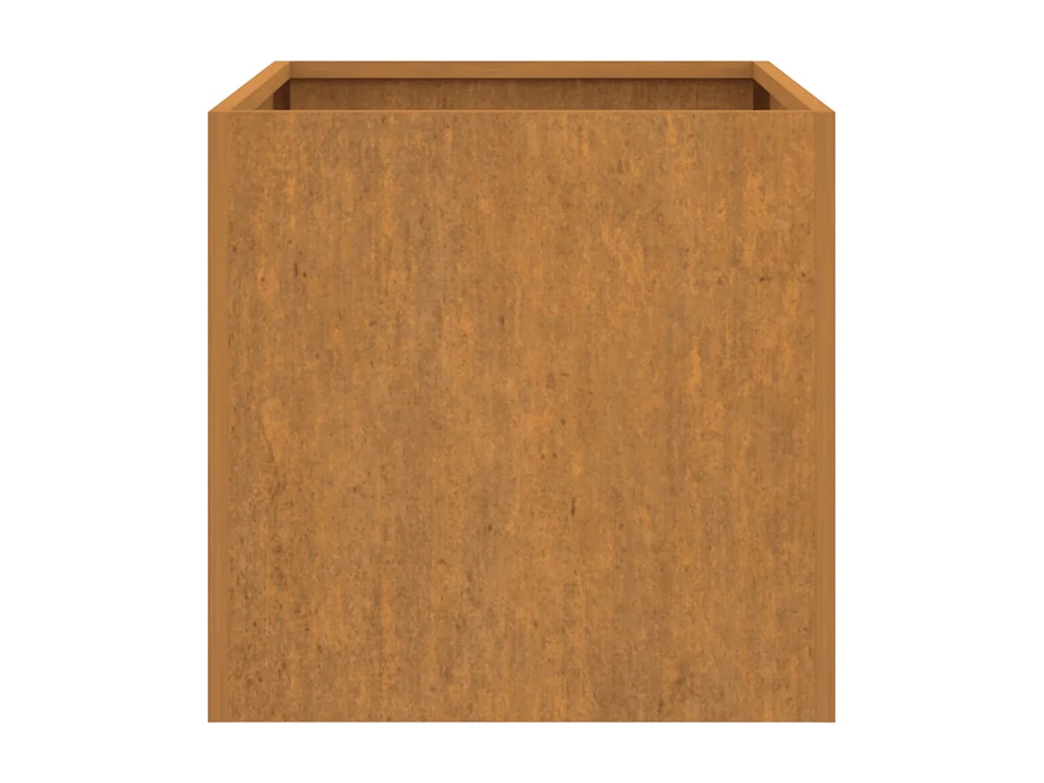 Jardinera de acero corten 62x30x29 cm