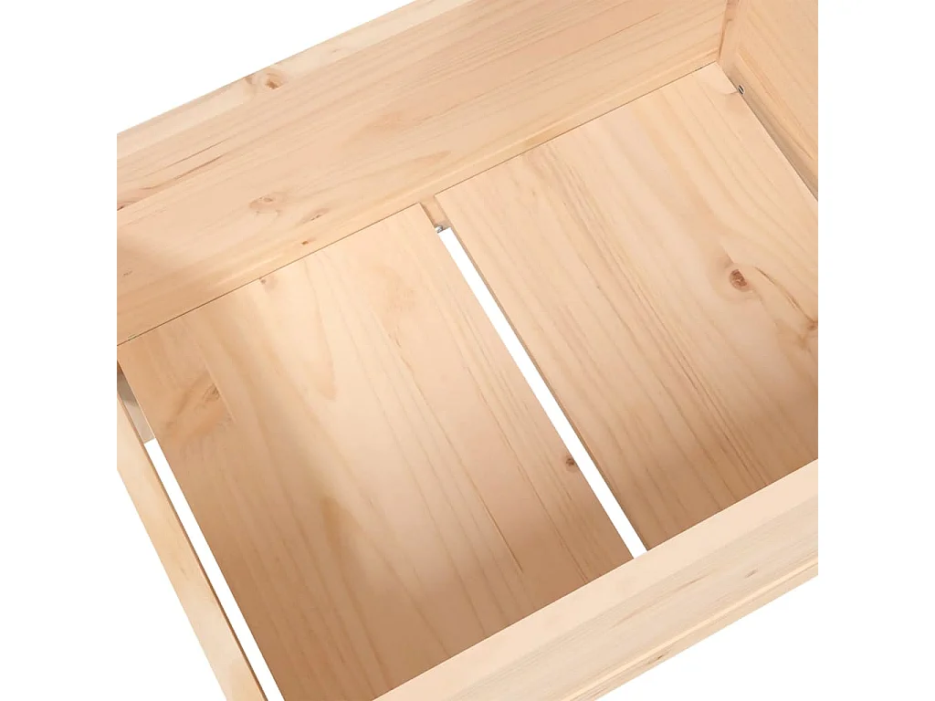 Vaso/floreira 178,5x44x75 cm pinho maciço