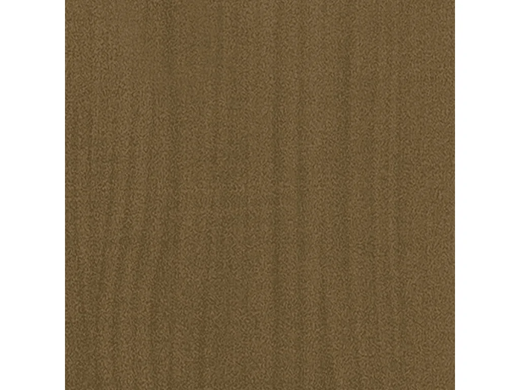 Jardineras 2 unidades madera maciza de pino marrón miel  40x40x70 cm