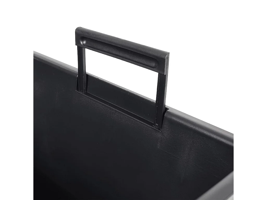 Vaso com interior removível 21 / 49 L vime PP castanho