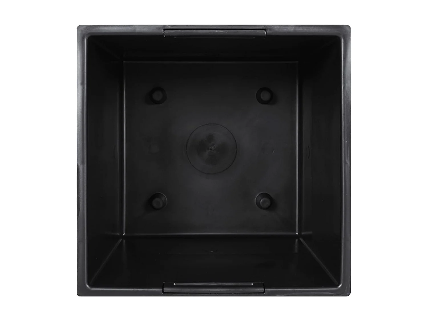 Vaso com interior removível 21 / 32 L vime PP castanho