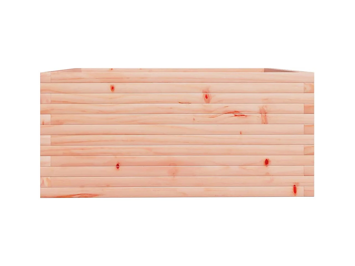 Jardinière 100x100x49,5 cm bois massif de douglas